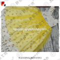 latest design cute floral printed lace dress